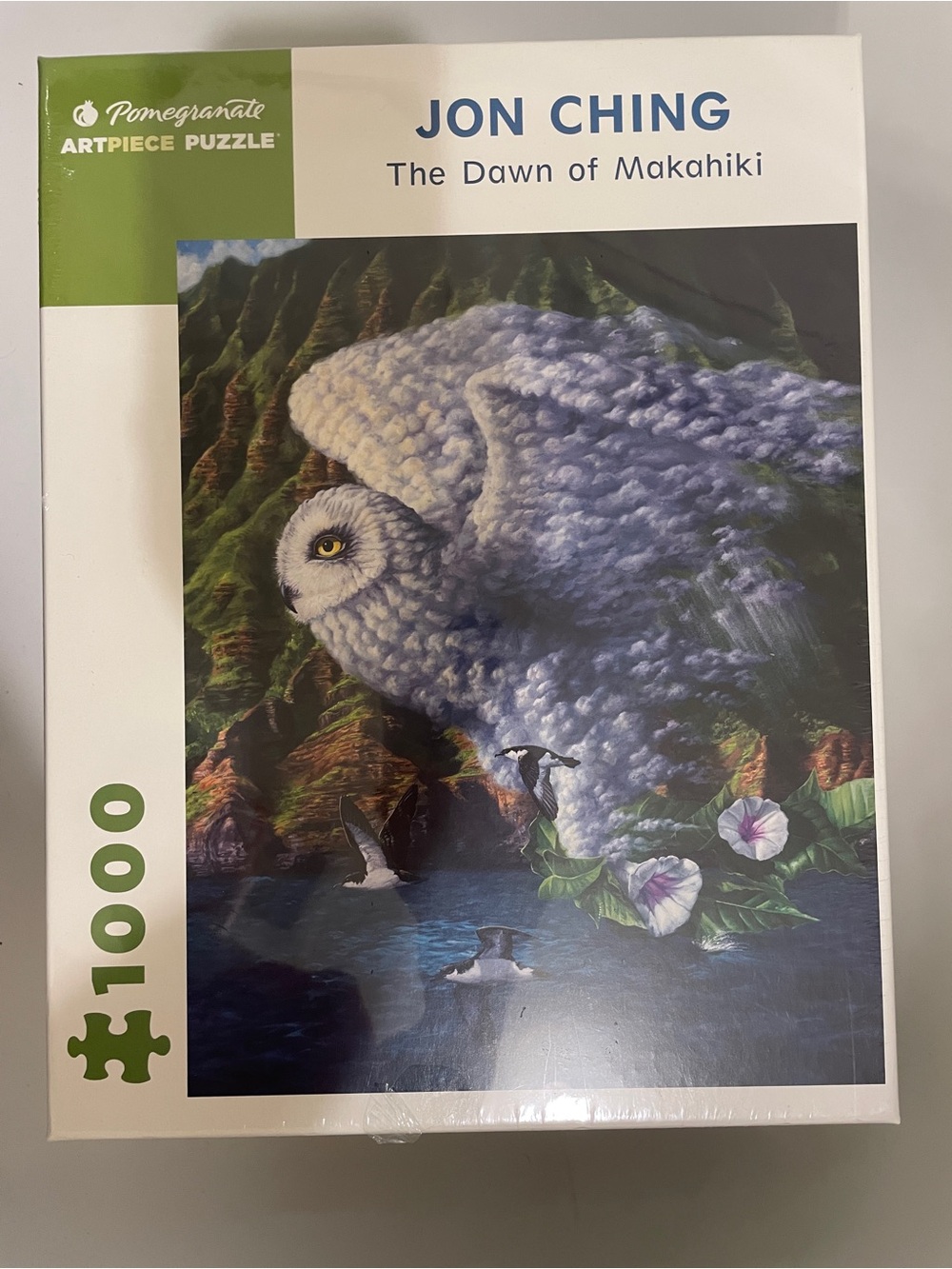 Pomegranate Jon Ching 'The Dawn of Makahiki' 1000-Piece Puzzle - New!